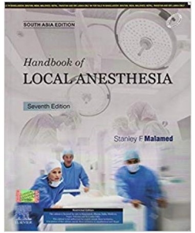 Handbook of Local Anesthesia By Stanley F Malamed